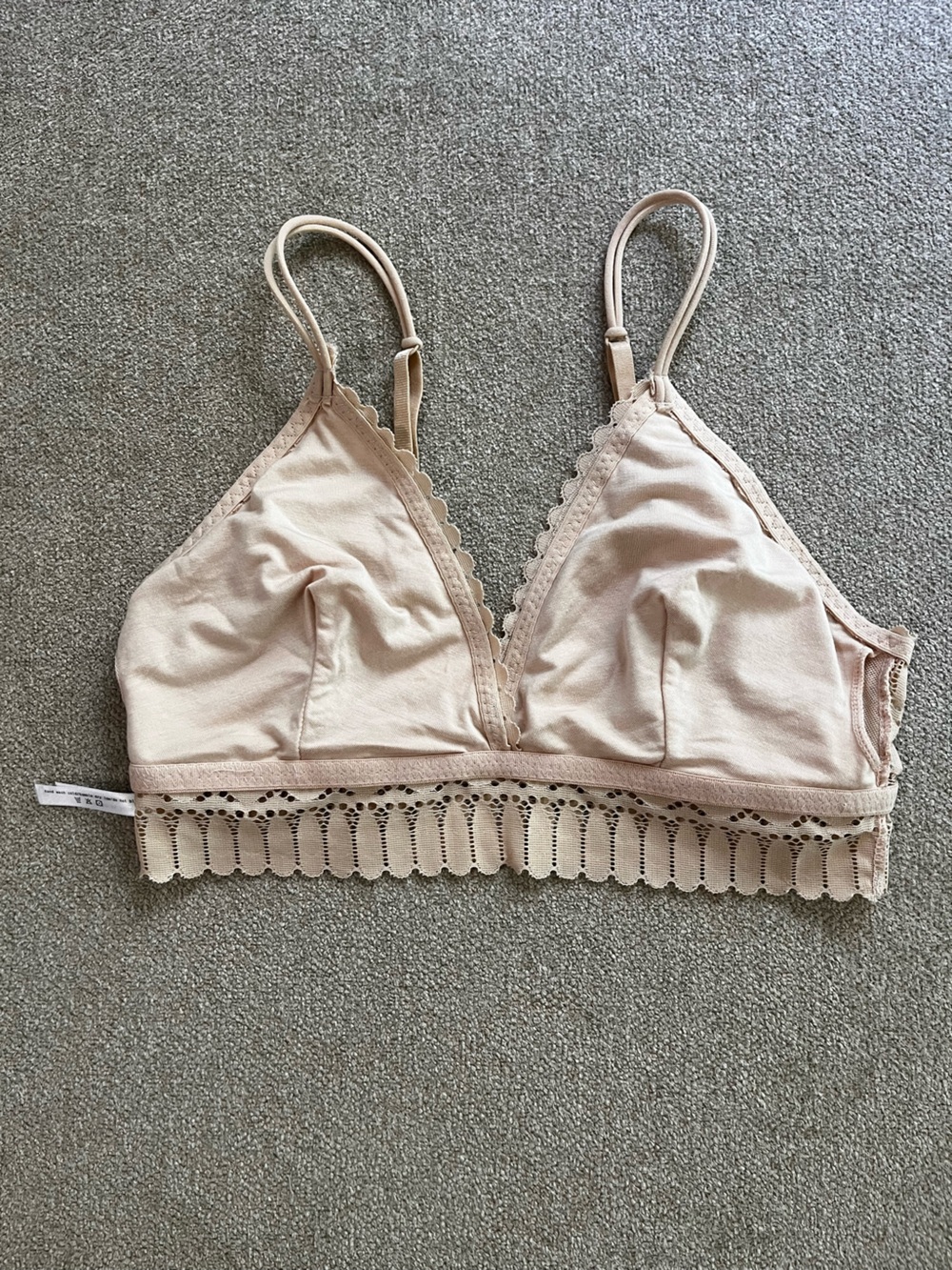 Anemone Cream Crochet Lace Bralette - Picture 9 of 12